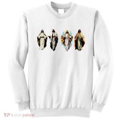 Quad Jesus Art Sweatshirt