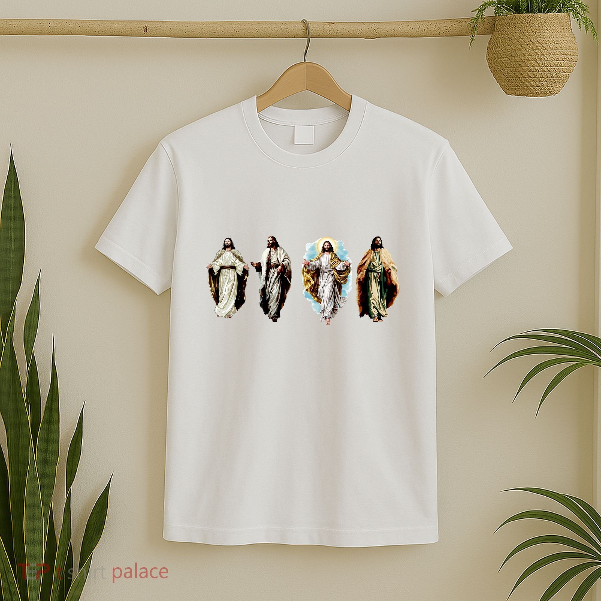 Quad Jesus Art T-Shirt