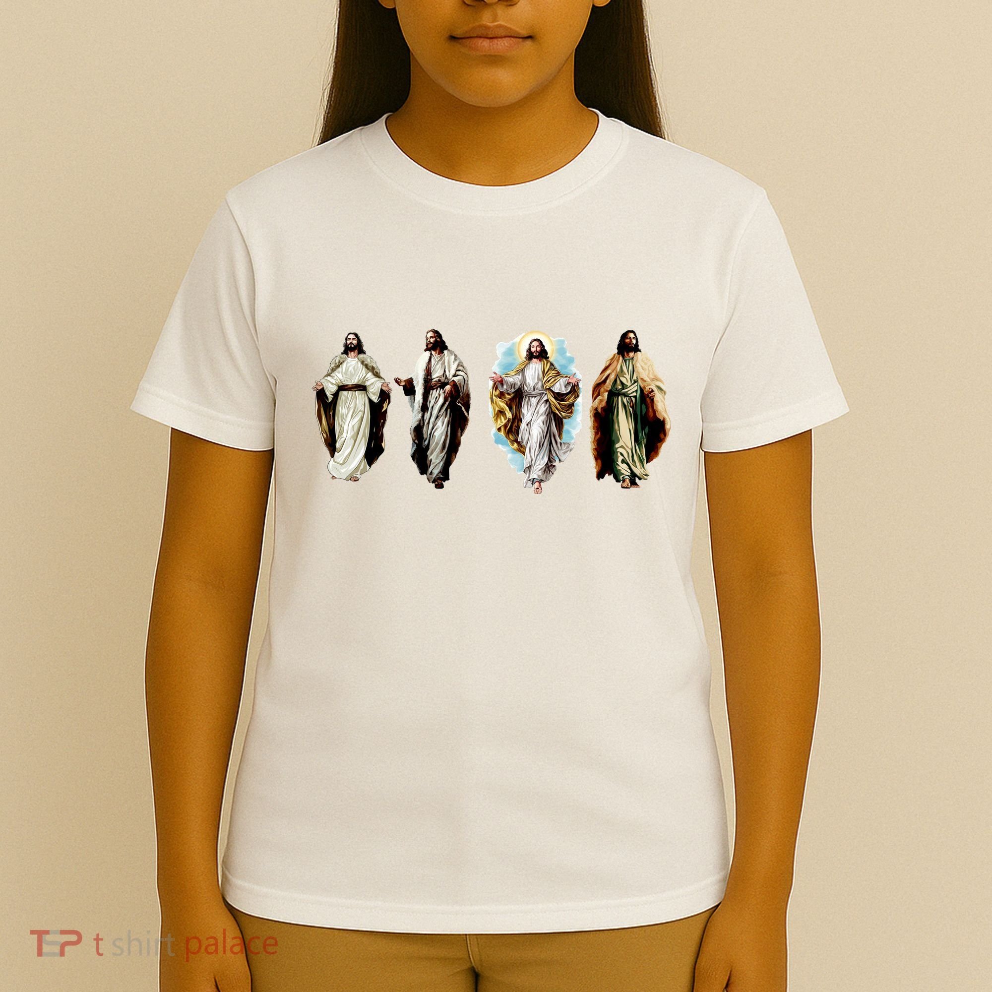 Quad Jesus Art T-Shirt