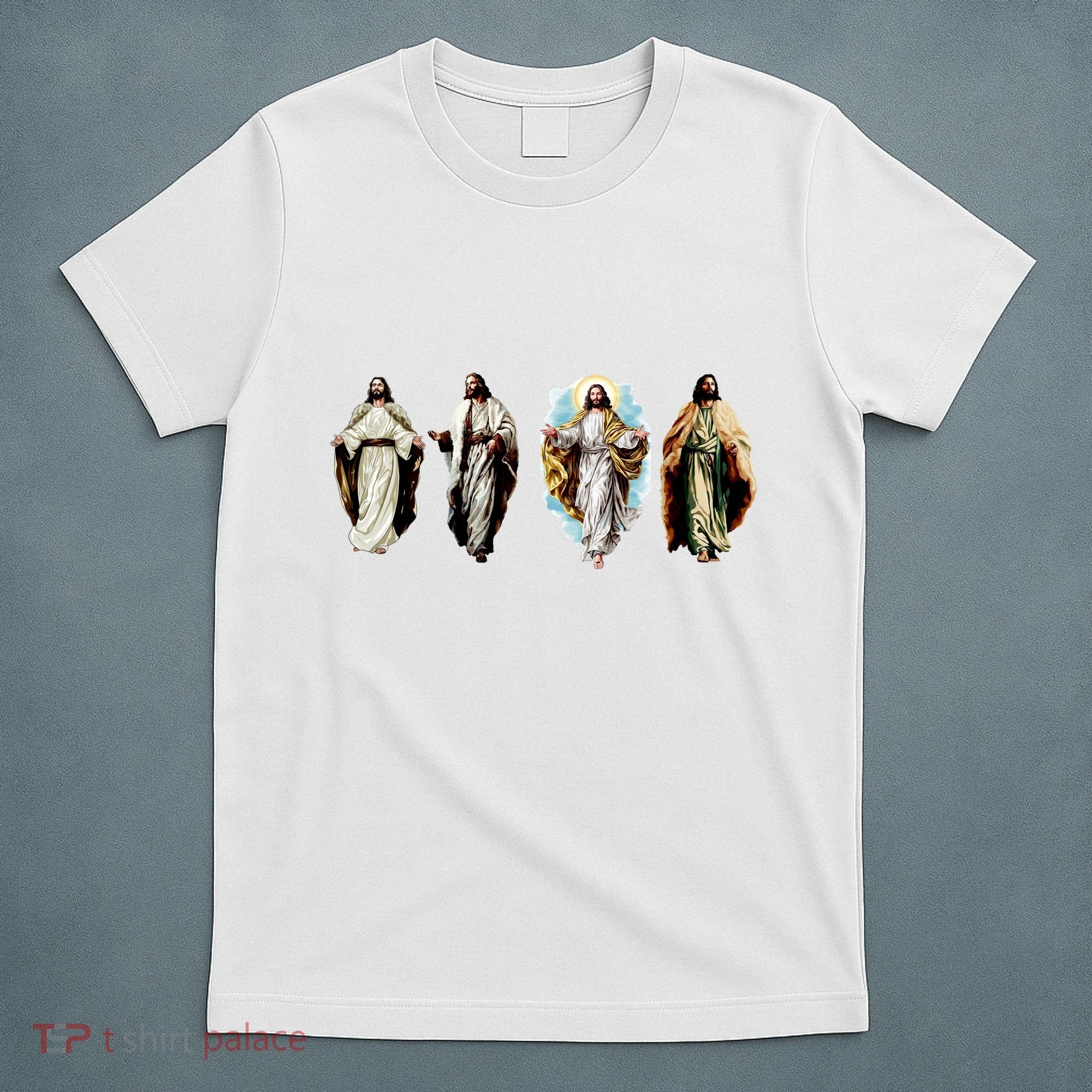 Quad Jesus Art T-Shirt