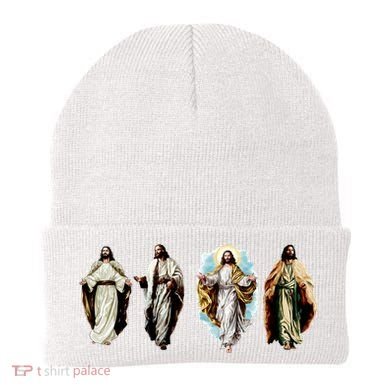 Quad Jesus Art Beanie