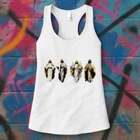 Quad Jesus Art Women's Tank Top thumb 3