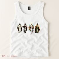 Quad Jesus Art Tank Top thumb 2