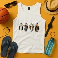 Quad Jesus Art Tank Top thumb 4