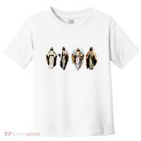 Quad Jesus Art Toddler T-Shirt thumb 0