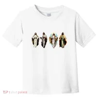Quad Jesus Art Toddler T-Shirt thumb 0