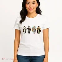 Quad Jesus Art Women's T-Shirt thumb 4