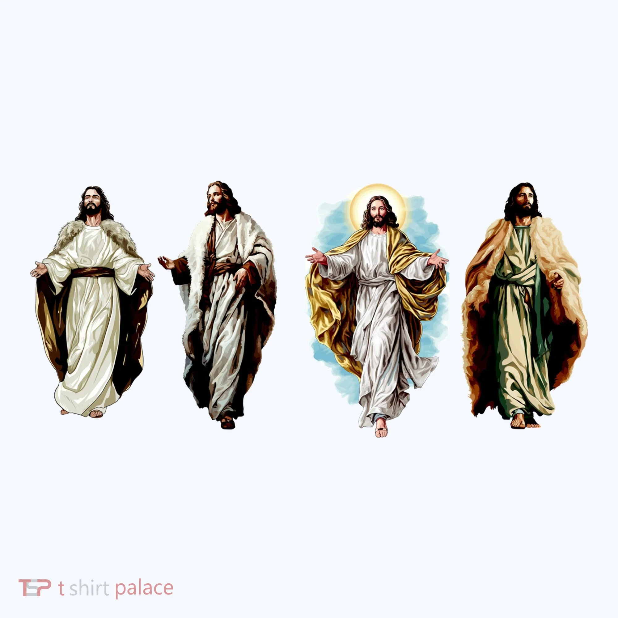 Quad Jesus Art Women's T-Shirt