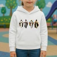 Quad Jesus Art Kids Hoodie thumb 3