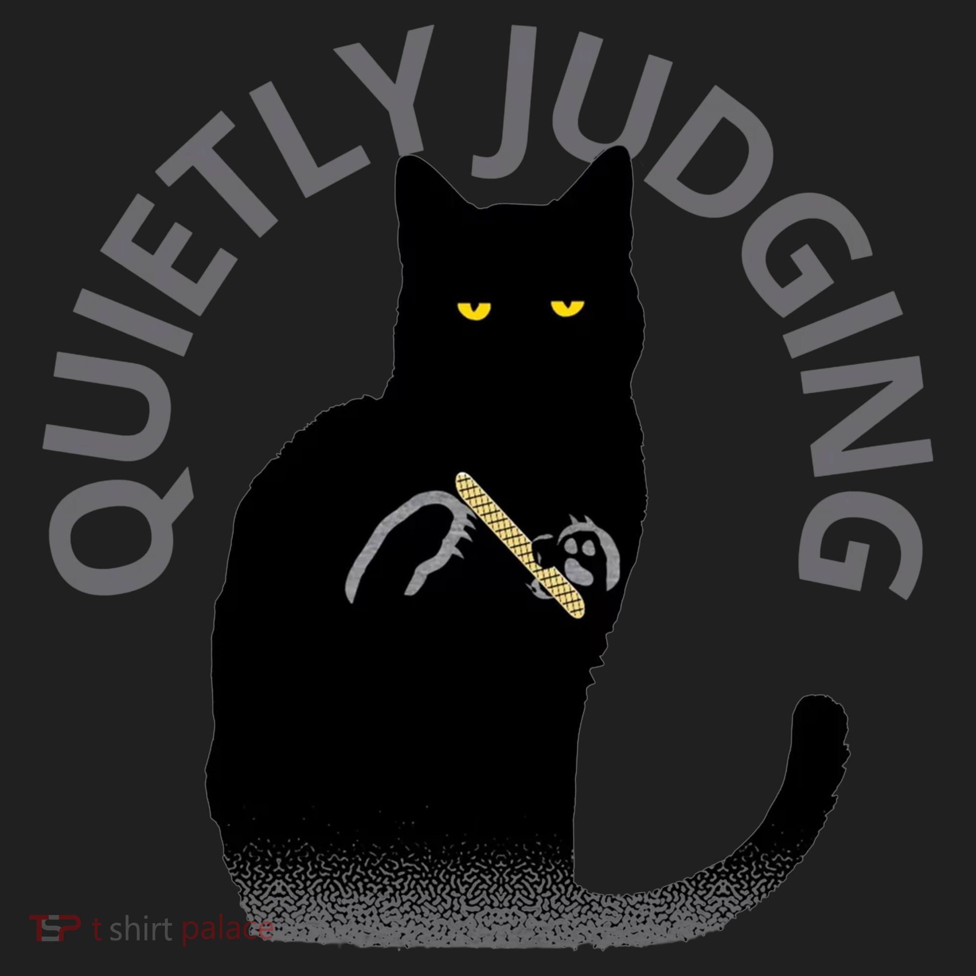 Quietly Judging Cat Funny Women's Sweatshirt