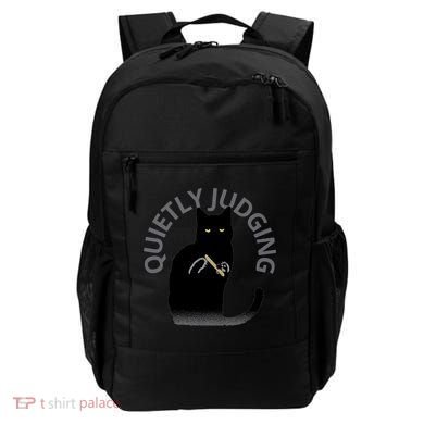 Quietly Judging Cat Funny Backpack