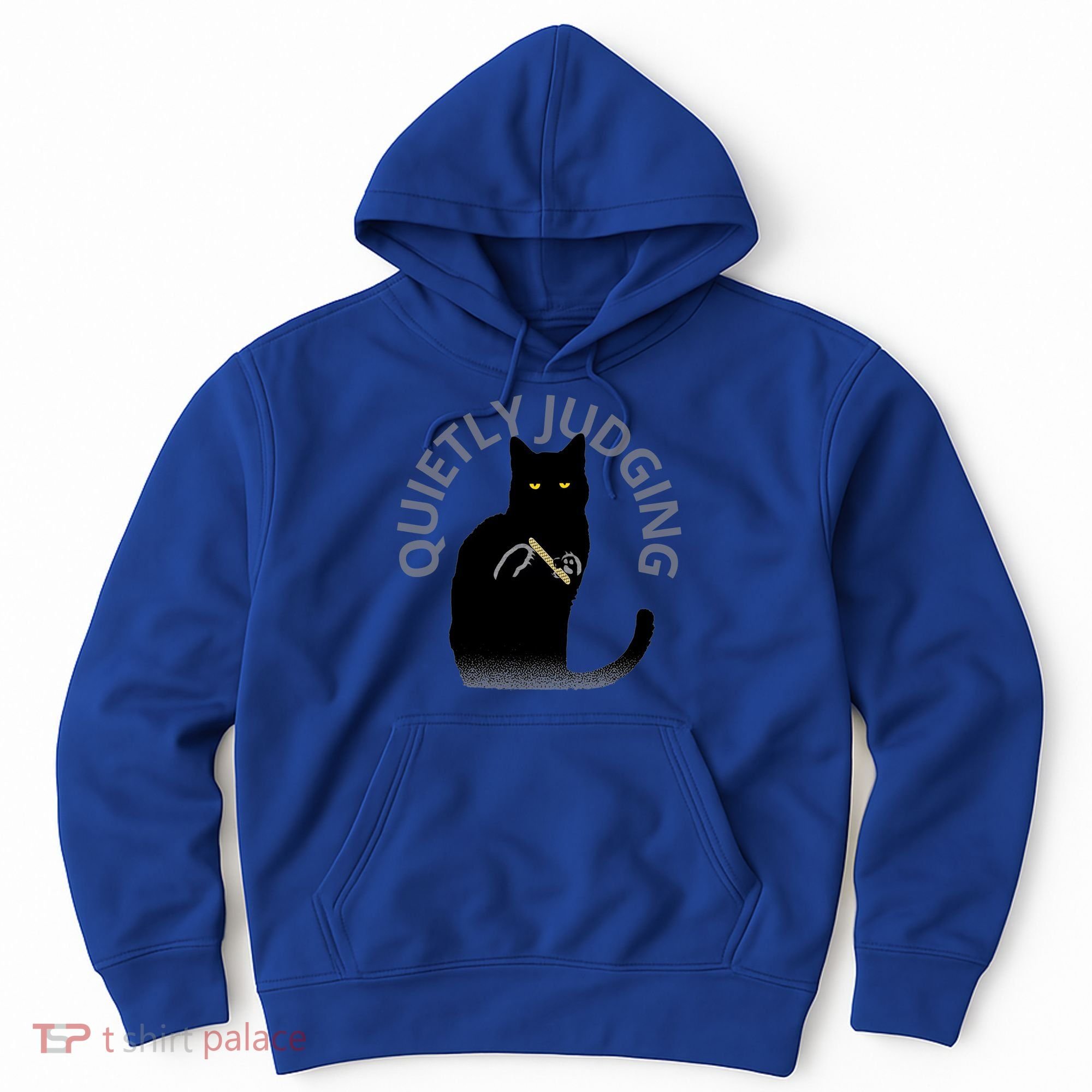 Quietly Judging Cat Funny Hoodie