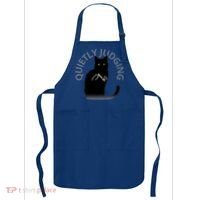 Quietly Judging Cat Funny Apron thumb 0