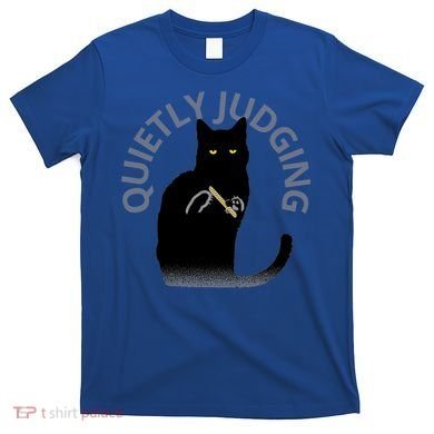 Quietly Judging Cat Funny T-Shirt