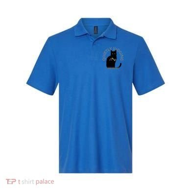 Quietly Judging Cat Funny Polo