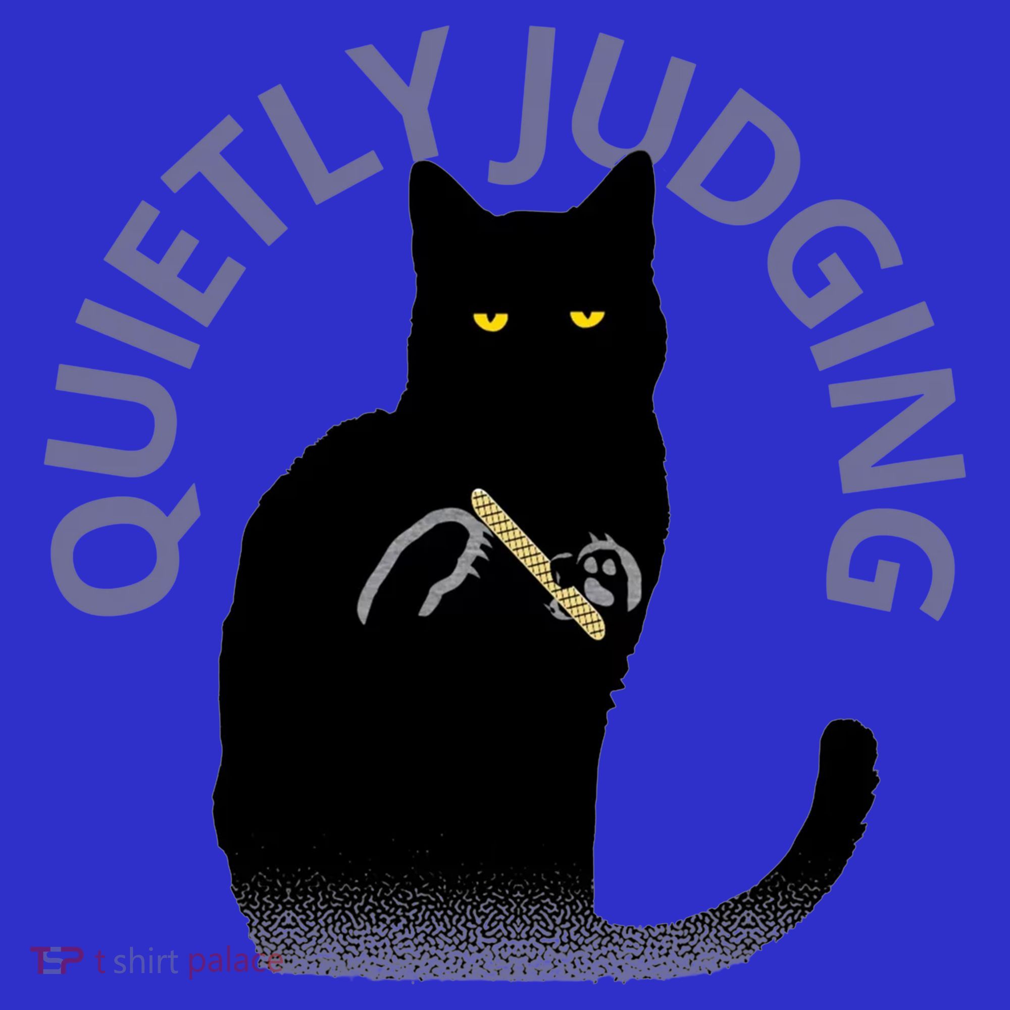 Quietly Judging Cat Funny Women's Long Sleeve Shirt