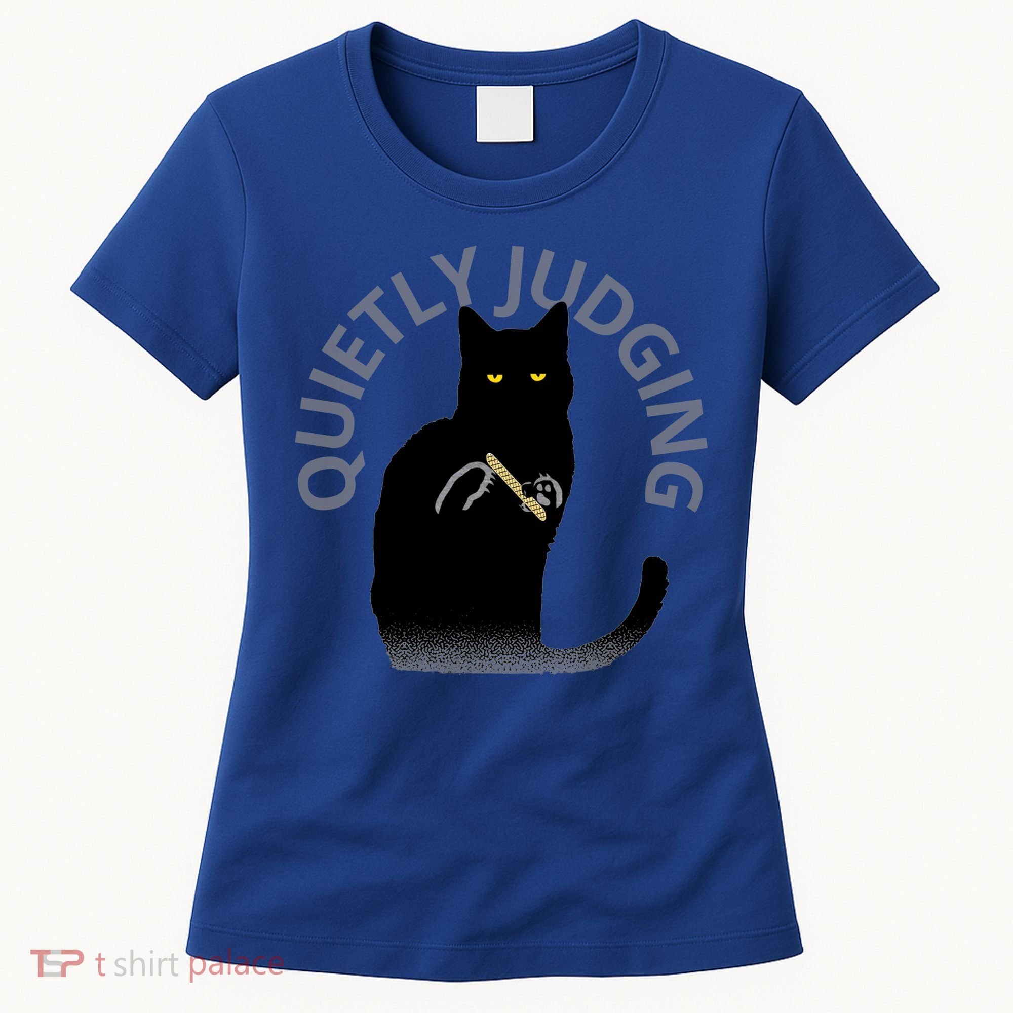 Quietly Judging Cat Funny Women's T-Shirt