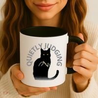 QUIETLY JUDGING LIMITED EDITION Coffee Mug thumb 3