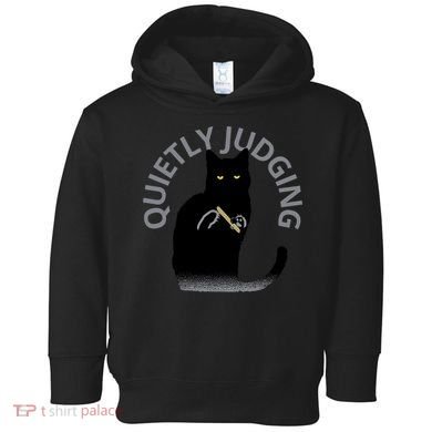 QUIETLY JUDGING LIMITED EDITION Toddler Hoodie