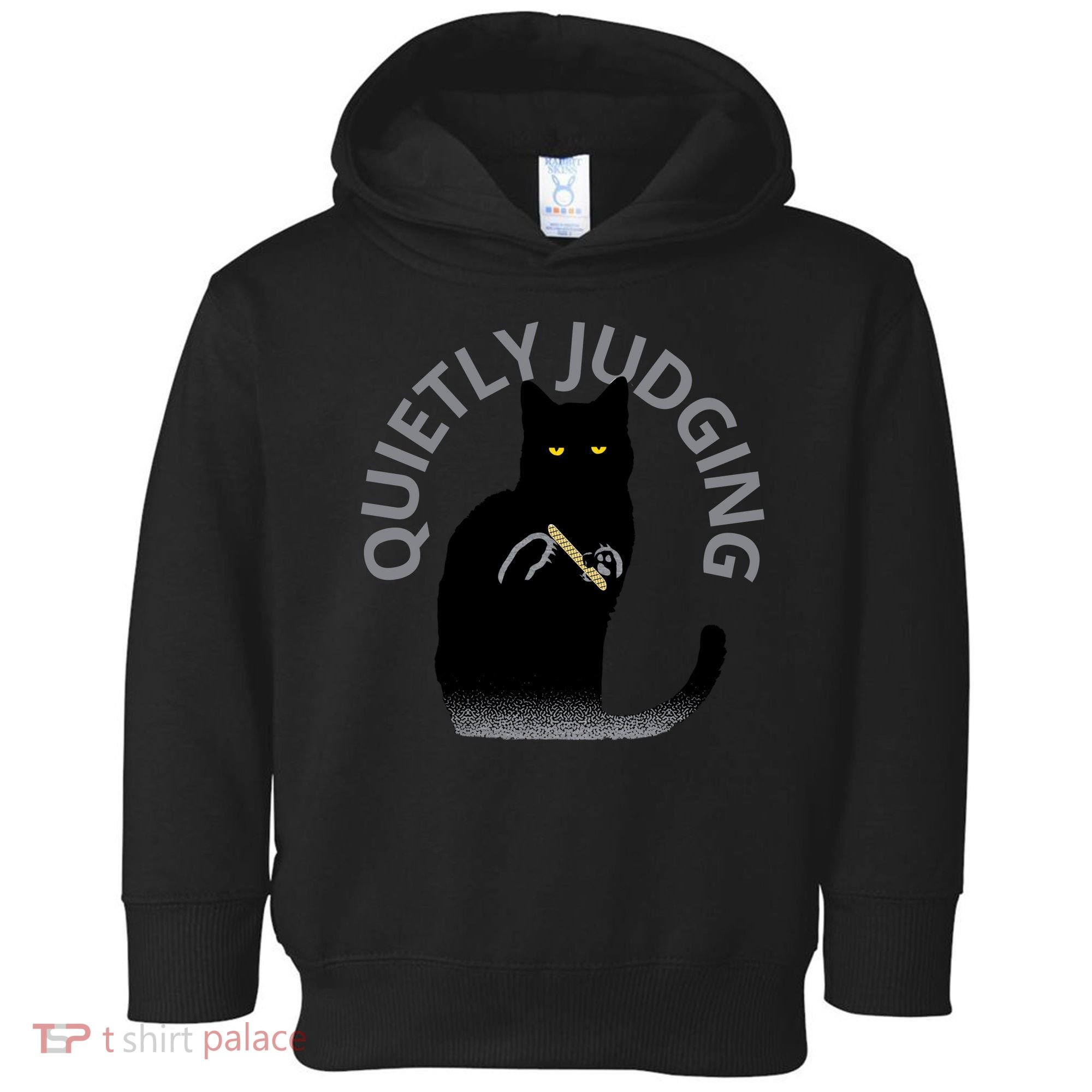 QUIETLY JUDGING LIMITED EDITION Toddler Hoodie