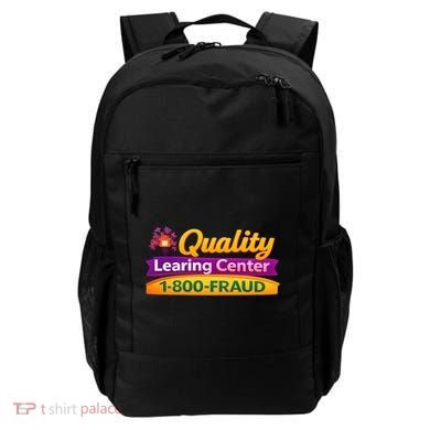 Quality Learing Center 1-800-Fraud  Backpack
