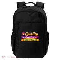 Quality Learing Center 1-800-Fraud  Backpack thumb 0