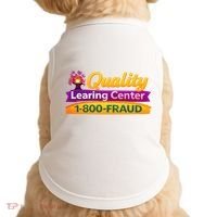 Quality Learing Center 1-800-Fraud  Doggie Tank thumb 0
