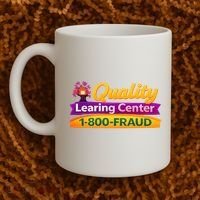 Quality Learing Center 1-800-Fraud  Coffee Mug thumb 2