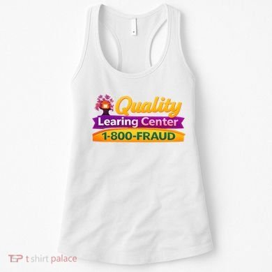 Quality Learing Center 1-800-Fraud  Women's Tank Top