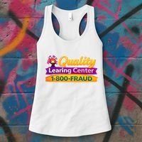 Quality Learing Center 1-800-Fraud  Women's Tank Top thumb 3
