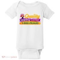 Quality Learing Center 1-800-Fraud  Baby Bodysuit thumb 0