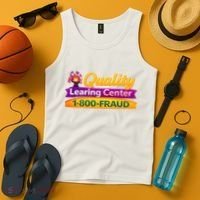 Quality Learing Center 1-800-Fraud  Tank Top thumb 4