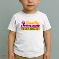 Quality Learing Center 1-800-Fraud  Toddler T-Shirt thumb 2