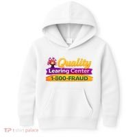 Quality Learing Center 1-800-Fraud  Kids Hoodie thumb 0