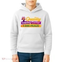 Quality Learing Center 1-800-Fraud  Kids Hoodie thumb 4