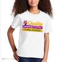 Quality Learing Center 1-800-Fraud  Kids T-Shirt thumb 2