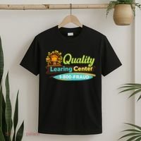 Quality Learing Center Logo Funny Republican Humor Childcare T-Shirt thumb 2