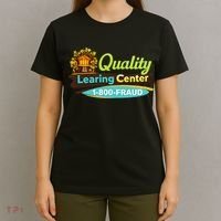 Quality Learing Center Logo Funny Republican Humor Childcare T-Shirt thumb 4