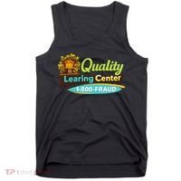 Quality Learing Center Logo Funny Republican Humor Childcare Tank Top thumb 0