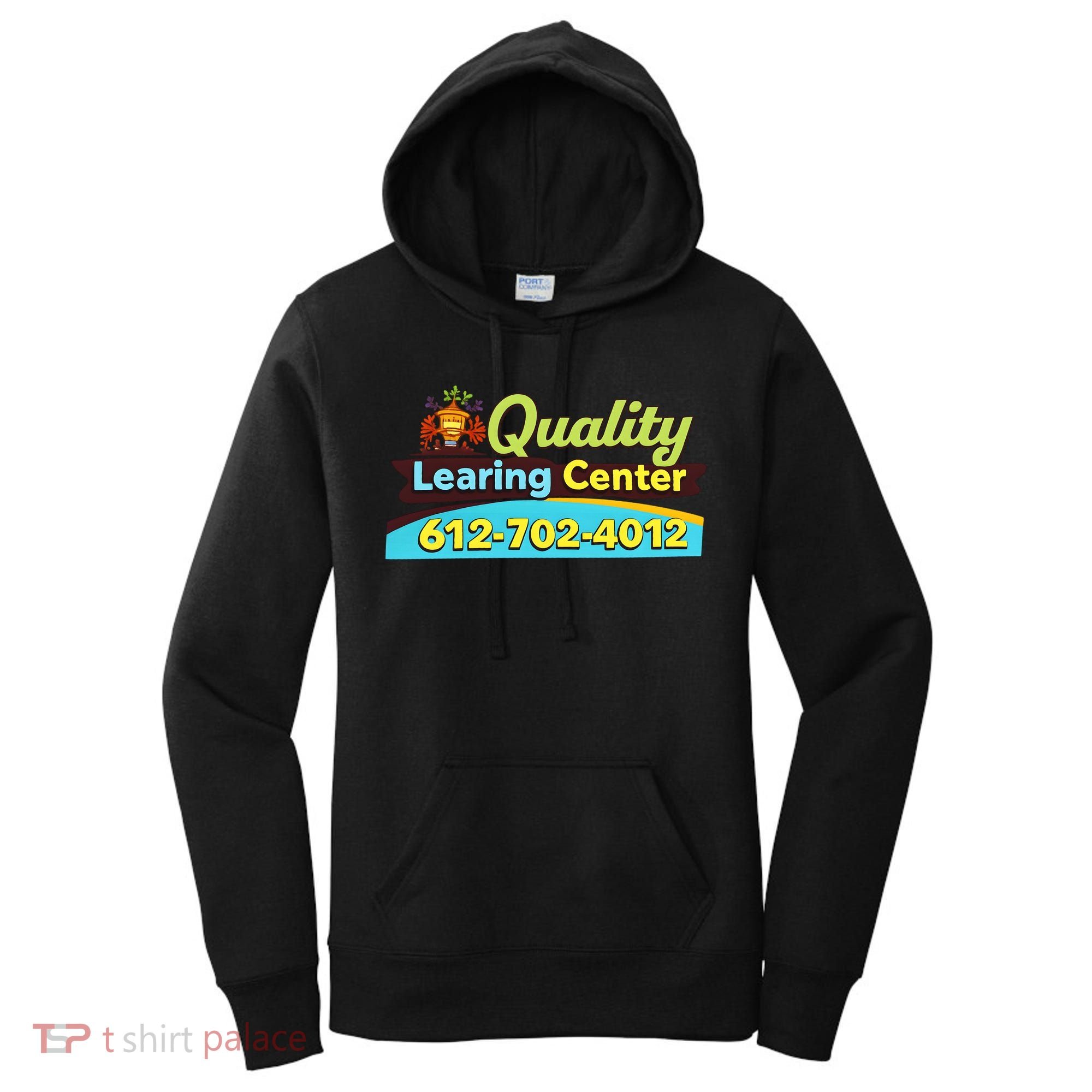 Quality Learing Center Funny Republican Humor Women's Hoodie