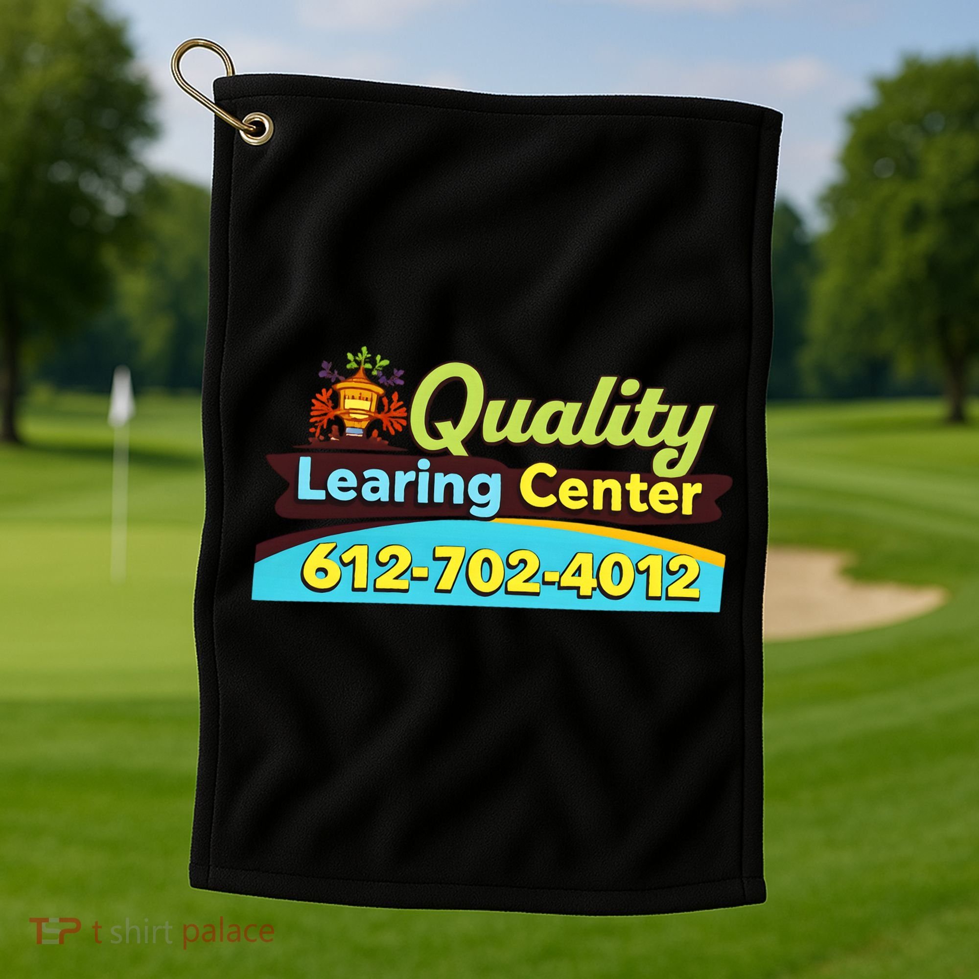 Quality Learing Center Funny Republican Humor Golf Towel