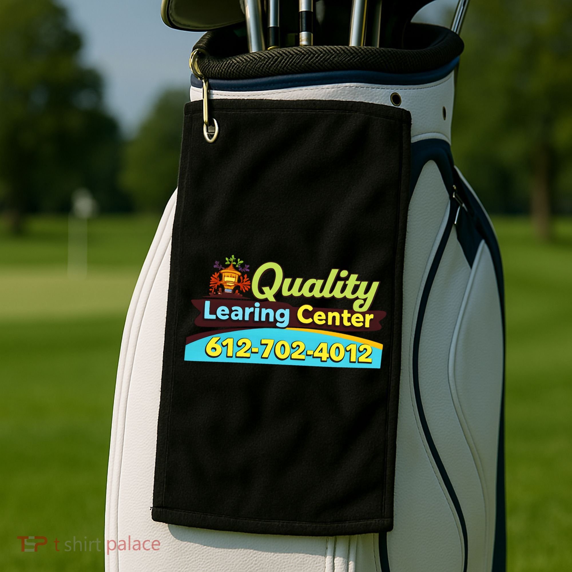 Quality Learing Center Funny Republican Humor Golf Towel