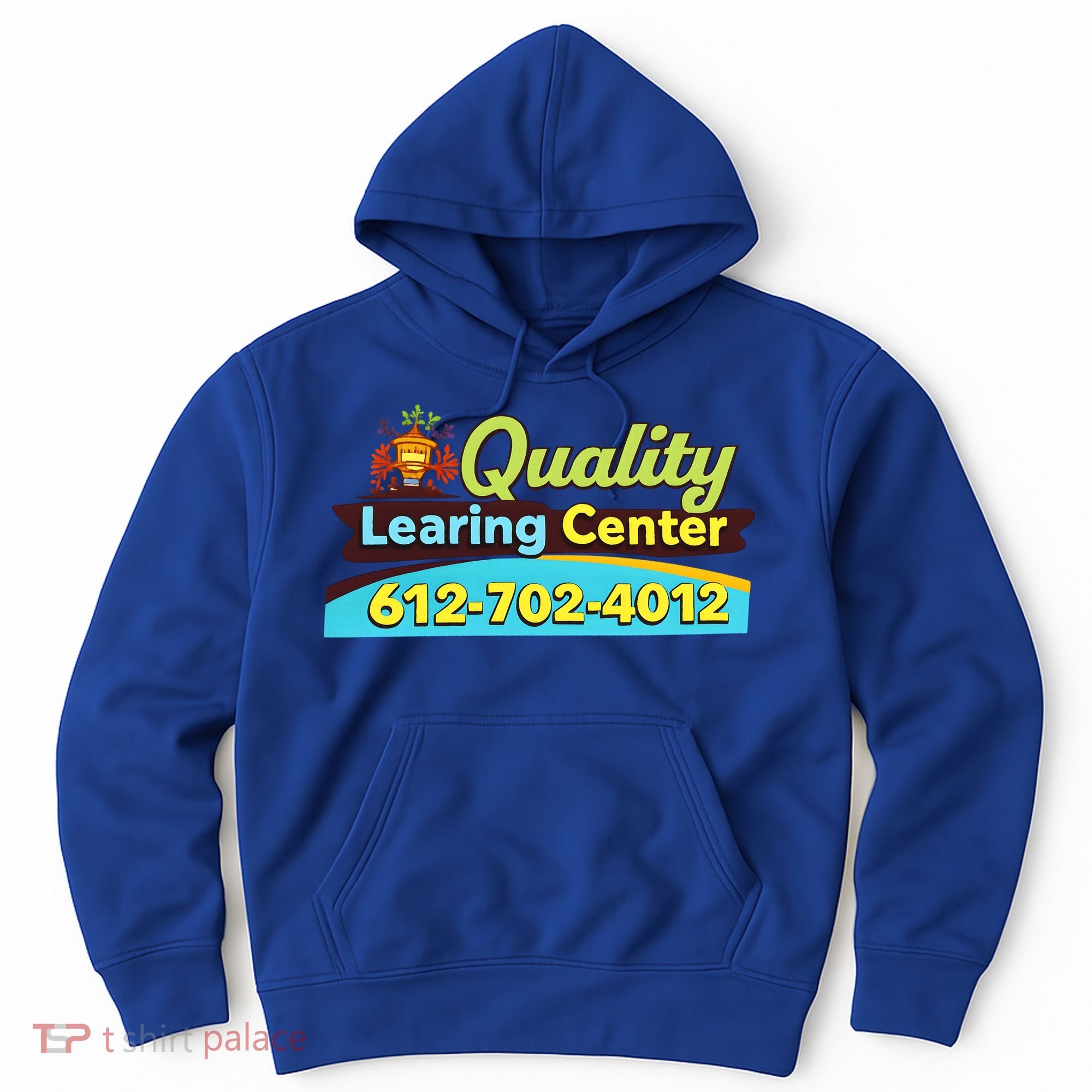 Quality Learing Center Funny Republican Humor Hoodie