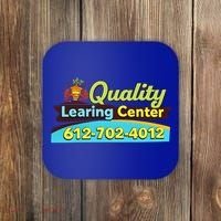 Quality Learing Center Funny Republican Humor Coaster thumb 0