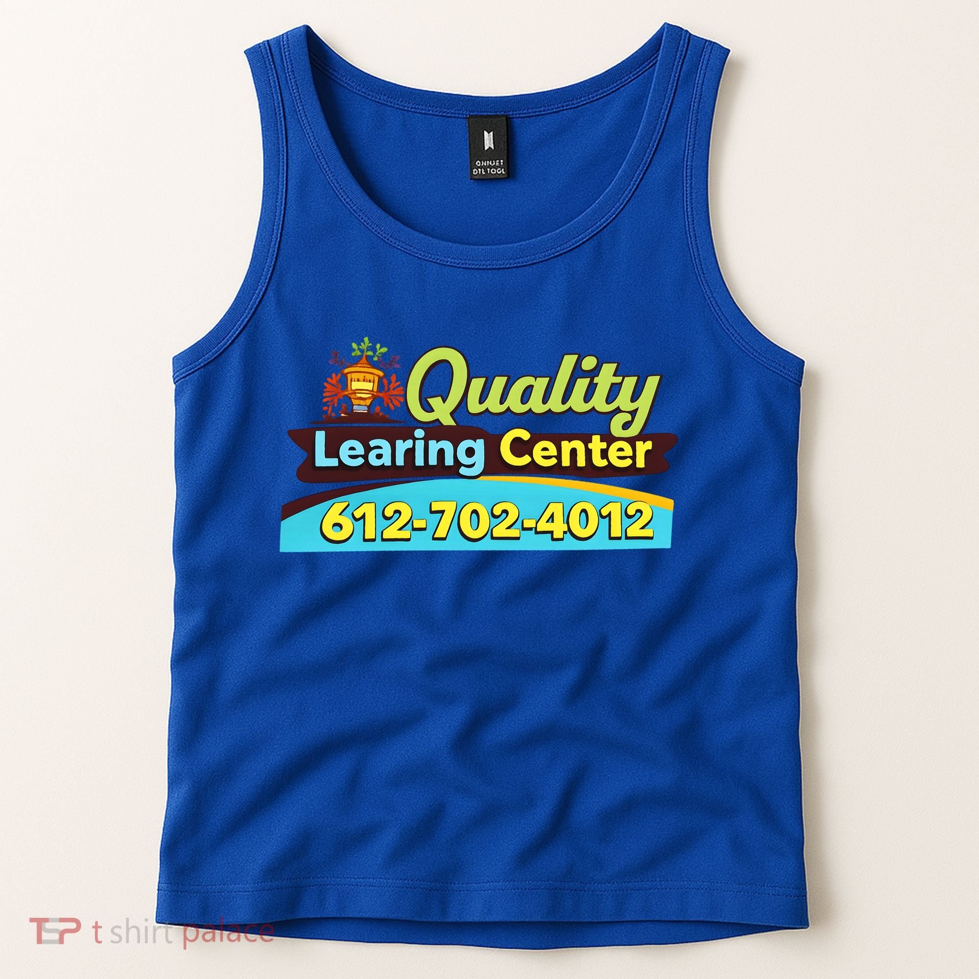 Quality Learing Center Funny Republican Humor Tank Top