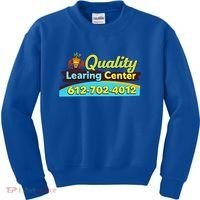 Quality Learing Center Funny Republican Humor Kids Sweatshirt thumb 0