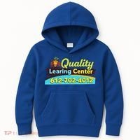 Quality Learing Center Funny Republican Humor Kids Hoodie thumb 0