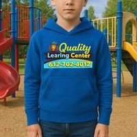 Quality Learing Center Funny Republican Humor Kids Hoodie thumb 2