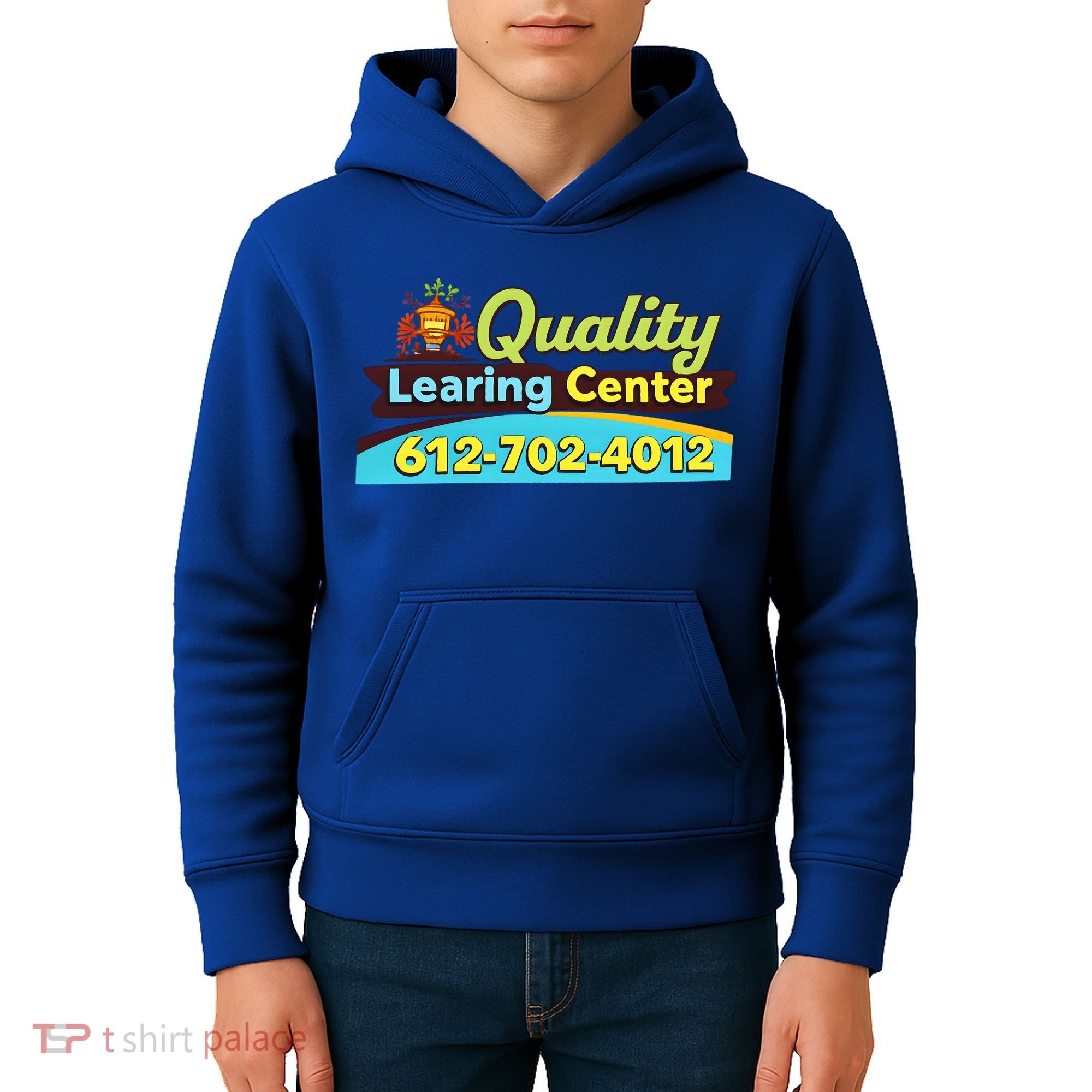 Quality Learing Center Funny Republican Humor Kids Hoodie