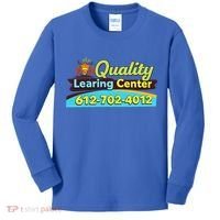 Quality Learing Center Funny Republican Humor Kids Long Sleeve Shirt thumb 0
